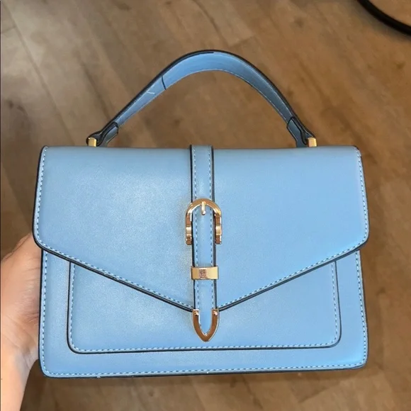Elegant Blue Handbag - Picture 2 of 4